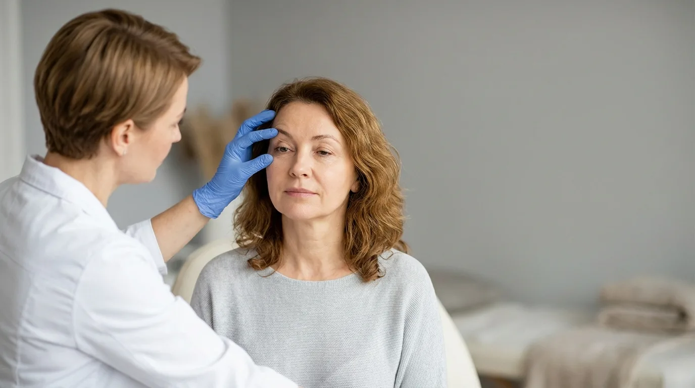 Botulinum toksin uygulaması sonrası gelişen blefaropitoz anatomisi ve klinik değerlendirme şeması